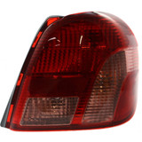 CarLights360: For 2000 2001 2002 Toyota Echo Tail Light Assembly w/Bulbs (CLX-M1-211-19C9L-AS-CL360A1-PARENT1)