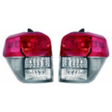 CarLights360: For 2010 2011 2012 2013 TOYOTA 4RUNNER Tail Light Assembly Black Housing DOT Certified (CLX-M1-311-19A5L-UF2-CL360A1-PARENT1)