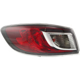 For Mazda 3 Sedan 2010-2013 Tail Light Assembly STD Type CAPA Certified (CLX-M1-315-1932L-AC-PARENT1)