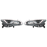 For Nissan Altima Headlight Assembly 2019 Halogen w/o Auto Leveling CAPA (CLX-M0-315-11ATL-AC2-CL360A55-PARENT1)