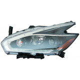 For Nissan Murano Headlight Assembly 2018 Halogen Type Black Housing (CLX-M0-315-1198L-AS2-CL360A55-PARENT1)