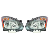 For Nissan Rogue / Rogue Select Headlight Assembly 2014 2015 Halogen Black Bezel (CLX-M0-315-1181L-AS2-CL360A55-PARENT1)