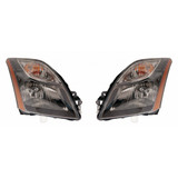 For Nissan Sentra Headlight Assembly 2010 2011 2012 2.0 SR MDL / 2.5L Engine Black (CLX-M0-315-1178L-AS2-CL360A55-PARENT1)