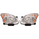 For Nissan Rogue 2009 2010 Headlight Assembly Halogen (CLX-M0-315-1167L-ASN-CL360A55-PARENT1)