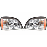 For Cadillac CTS Headlight Assembly 2003-2007 (CLX-M0-332-11A9L-AS2-CL360A55-PARENT1)