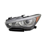 For Infiniti Q50 Hybrid Headlight Assembly 2018 CAPA (CLX-M0-325-1106L-ACN2-CL360A56-PARENT1)