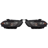 For Dodge Dart Headlight Assembly 2016 Halogen Code LMC MFA Black (CLX-M0-334-1136L-ASN2-CL360A55-PARENT1)