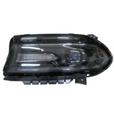 For Dodge Charger Headlight Assembly 2016 2017 2018 2019 Halogen Type (CLX-M0-334-1140L-ASN2-CL360A55-PARENT1)