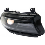 For Dodge Charger Headlight Assembly 2016 2017 2018 2019 Halogen Type (CLX-M0-334-1140L-ASN2-CL360A55-PARENT1)