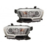 For Toyota Tacoma Headlight Assembly 2018 w/o DRL (CLX-M0-312-11AEL-AS9-CL360A55-PARENT1)