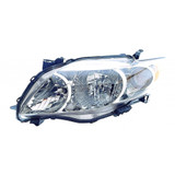 For Toyota Corolla Headlight Assembly 2009 2010 BASE/CE/LE/XLE Model USA Built (CLX-M0-312-11A8L-AS1-CL360A55-PARENT1)