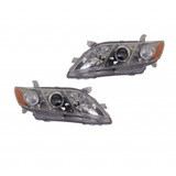 For Toyota Camry Headlight SE Model 2007 2008 2009 US Built CAPA (CLX-M0-312-1198L-UCN7-CL360A55-PARENT1)