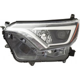 For Toyota RAV4 Hybrid Headlight Assembly 2016 2017 2018 LED Type (CLX-M0-312-11AFL-AS2-CL360A55-PARENT1)