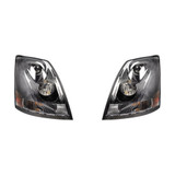 For Volvo VN / VNL / VNM Headlight Assembly 2004-2015 (CLX-M0-373-1118LXASD2-CL360A55-PARENT1)