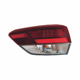 For Toyota Highlander Tail Light Assembly Outer 2019 Tinted Lens (CLX-M0-312-19ANL-ASN2-CL360A55-PARENT1)