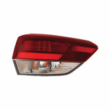 For Toyota Highlander Tail Light Assembly Outer 2019 Tinted Lens (CLX-M0-312-19ANL-ASN2-CL360A55-PARENT1)