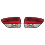 For Toyota Highlander Clear Lens Tail Light Assembly Outer 2018 2019 CAPA (CLX-M0-312-19ANL-ACN-CL360A55-PARENT1)