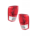 For Toyota Tacoma Tail Light Assembly 2016 17 18 2019 Base / SR / SR5 / SR+ Model Red Bezel (CLX-M0-312-19ACL-ASVCR-CL360A55-PARENT1)