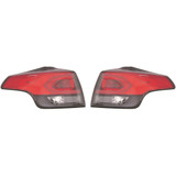 For Toyota RAV4 Tail Light Assembly 2016 2017 2018 Outer LED Type | CAPA Certified (CLX-M0-312-19AEL-AC-CL360A55-PARENT1)