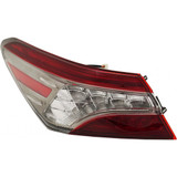 For Toyota Camry Tail Light Assembly 2018 2019 Outer XSE Model CAPA (CLX-M0-312-19ATL-AC8-CL360A55-PARENT1)