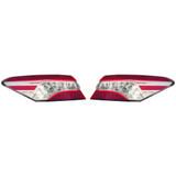 For Toyota Camry Tail Light Assembly 2018 2019 Outer XLE Model CAPA (CLX-M0-312-19ATL-ACV-CL360A55-PARENT1)