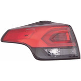 For Toyota RAV4 Tail Light Assembly 2016 2017 2018 Outer LED Type CAPA Certified (CLX-M0-312-19AEL-AC-CL360A56-PARENT1)