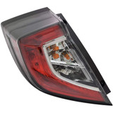 For Honda Civic Hatchback / Type R Tail Light Assembly Outer 2017-2020 (CLX-M0-317-19AKL-AC-CL360A55-PARENT1)