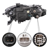 For Toyota Camry Hybrid Headlight Assembly 2019 2020 Halogen L/LE/SE Model CAPA (CLX-M0-312-11AXL-ACN2-CL360A50-PARENT1)
