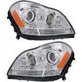 For Mercedes-Benz GL450 Headlight Assembly 2007 08 09 10 11 2012 | Halogen (CLX-M0-USA-REPM100186-CL360A71-PARENT1)