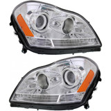 For Mercedes-Benz GL320 Headlight Assembly 2007 2008 2009 | Halogen (CLX-M0-USA-REPM100186-CL360A70-PARENT1)