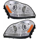 For Mercedes-Benz GL350 Headlight Assembly 2010 2011 2012 | Halogen (CLX-M0-USA-REPM100186-CL360A73-PARENT1)