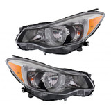 For Subaru XV Crosstrek Headlight Assembly 2013 Halogen | Excludes WRX Model | CAPA (CLX-M0-USA-REPS100312Q-CL360A71-PARENT1)