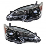 For Scion TC Headlight Assembly 2014 2015 2016 Halogen w/o bulbs CAPA (CLX-M0-USA-REPS100322Q-CL360A70-PARENT1)