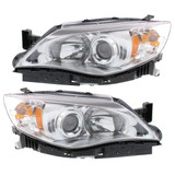For Subaru WRX / WRX STI Headlight Assembly 2013 2014 Halogen | WRX Model | Sedan / Wagon CAPA (CLX-M0-USA-REPS100324Q-CL360A71-PARENT1)