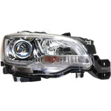 For Subaru Legacy / Outback Headlight Assembly 2015 2016 2017 2018 Halogen | Chrome Interior (CLX-M0-USA-REPS100326-CL360A70-PARENT1)