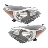 For Toyota Yaris Headlight 2015 2016 2017 Multi-Reflector Type | CE / L / LE Model (CLX-M0-USA-REPTY100120-CL360A70-PARENT1)