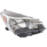 For Toyota Yaris Headlight 2015 2016 2017 Multi-Reflector Type | CE / L / LE Model | CAPA (CLX-M0-USA-REPTY100120Q-CL360A70-PARENT1)