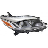 For Toyota Sienna Headlight Assembly 2015 16 17 18 2019 | Halogen | XLE/Limited Model | w/ LED Daytime Running Light (CLX-M0-USA-REPTY100134-CL360A70-PARENT1)