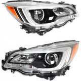 For Subaru Legacy / Outback Headlight Assembly 2015 16 17 2018 Halogen | Black Interior CAPA (CLX-M0-USA-REPS100328Q-CL360A70-PARENT1)