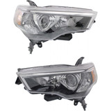 For Toyota 4Runner Headlight 2014 15 16 17 18 2019 Halogen | Black Interior (CLX-M0-USA-REPTY100112-CL360A70-PARENT1)