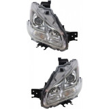 For Nissan Maxima Headlight Assembly 2011 12 13 2014 | HID | Smoked Lens | w/ Sport Package | w/o Premium Package (CLX-M0-USA-REPN100142-CL360A70-PARENT1)