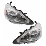 For Nissan Altima Headlight Assembly 2013 2014 2015 Halogen | Sedan (CLX-M0-USA-REPN100312-CL360A70-PARENT1)