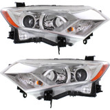 For Nissan Quest Headlight Assembly 2012 2013 2014 2015 2016 2017 Halogen (CLX-M0-USA-REPN100172-CL360A70-PARENT1)