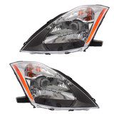 For NIssan 350Z Headlight Assembly 2003 2004 2005 | Halogen (CLX-M0-USA-REPN100134-CL360A70-PARENT1)