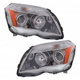 For Mercedes-Benz GLK350 Headlight Assembly 2010 2011 2012 | Halogen (CLX-M0-USA-REPM100396-CL360A70-PARENT1)