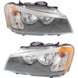 For BMW X3 Headlight Assembly 2011 12 13 2014 | Halogen | CAPA (CLX-M0-USA-REPB100180Q-CL360A70-PARENT1)