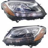 For Mercedes-Benz C43 AMG Headlight Assembly 2017 2018 | Halogen | CAPA (CLX-M0-USA-REPM100324Q-CL360A74-PARENT1)