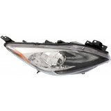 For Mazda 3 Headlight Assembly 2010 11 12 2013 | HID | w/o Auto Level Control | w/ Daytime Running Light w/o Bulb(s) (CLX-M0-USA-REPM100312-CL360A70-PARENT1)