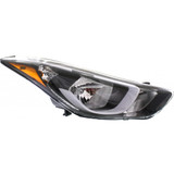 For Hyundai Elantra Headlight Assembly 2014 2015 2016 | Halogen | w/o LED Position Light | Sedan (CLX-M0-USA-REPHY100104-CL360A70-PARENT1)