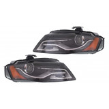For Audi A4 / A4 Quattro Headlight Assembly 2009 2010 | HID | w/o Curve Lighting | Sedan / Wagon (CLX-M0-USA-REPA100196-CL360A70-PARENT1)